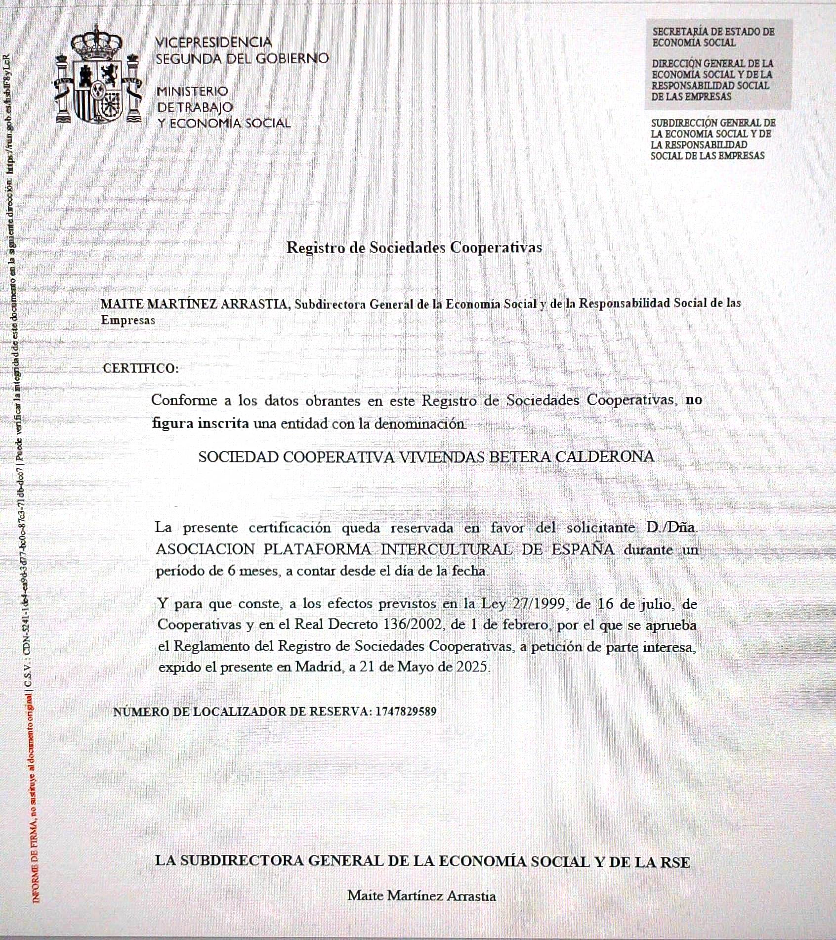 registro sociedad cooperativas pie registro sociedad cooperativas pie