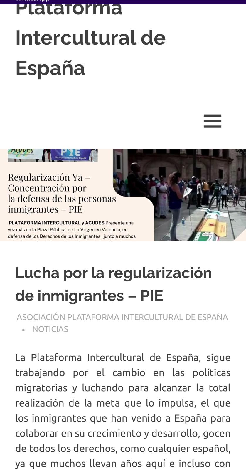 Acto en la Plaza de la Virgen Acto en la Plaza de la Virgen